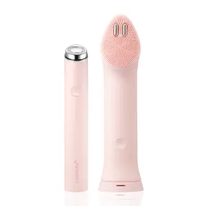 [NEW] [medicube] Booster Facial Cleansing Device - Pink / Beige ㅣMini Booster Pro Plus + Booster Facial Cleansing Device HeadㅣK-beauty Facial Device for deep gentle cleansing, visible skin definition care & enhanced skincare absorption