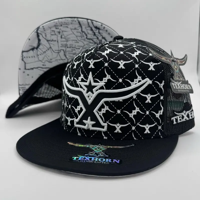 ZUAZUA BLACK TEXHORN CAP