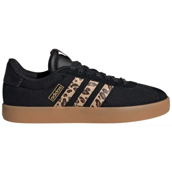 Adidas Women's VL Court 3.0 Sneakers, Leopard, JP5355
