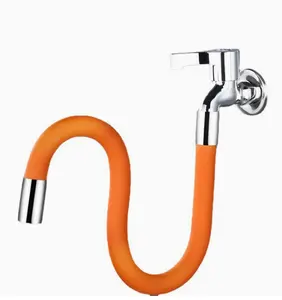 Household faucet extension hose – splash-proof,flexible adapter for kitchen sinks and bathrooms (360° swivel),easy for children to use.