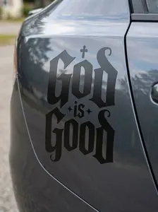God is Good Car Decals (8in)