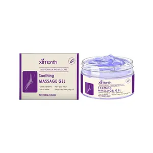 Soothing Relief Massage Gel, Joint Gel Purple Gel Soothes for Knees, Lumbar, Neck, Hands,Feet and Joint Activities Throughout.(100g)
