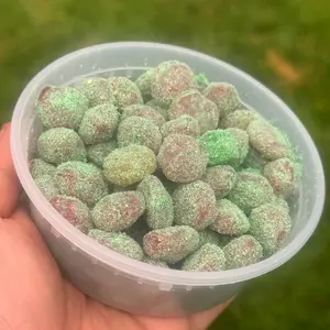 Gushers Gone Wild Green Apple - Sweet Green Apple Flavored Snacks in a Container