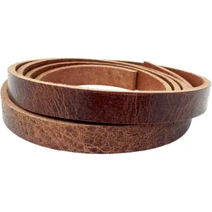8-10 oz (3-4mm) Buffalo Leather Straps, Strips & Belt Blanks