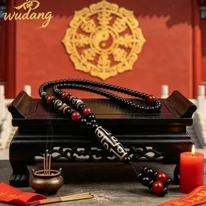 Wudang Blessed Dzi Bead, Stabilize Aura, Reduce Gossip & Gain Blessings