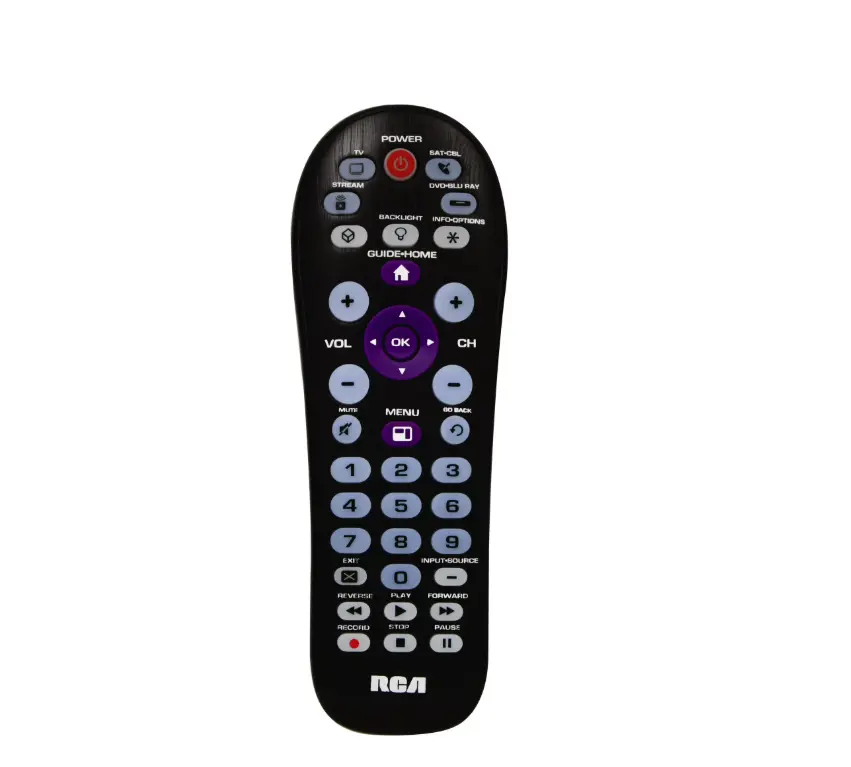 RCA 4-Device Universal Remote Streaming Player Compatible