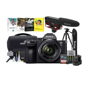 Sony Alpha a7 III Digital Camera with 28-70mm Lens and Accessory Bundle