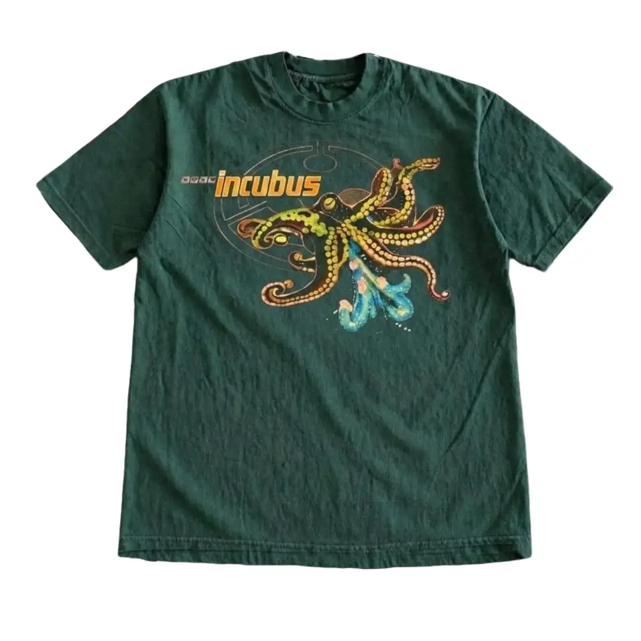 Incubus Octopus Graphic Tee Retro Music Band T-Shirt Unisex Streetwear