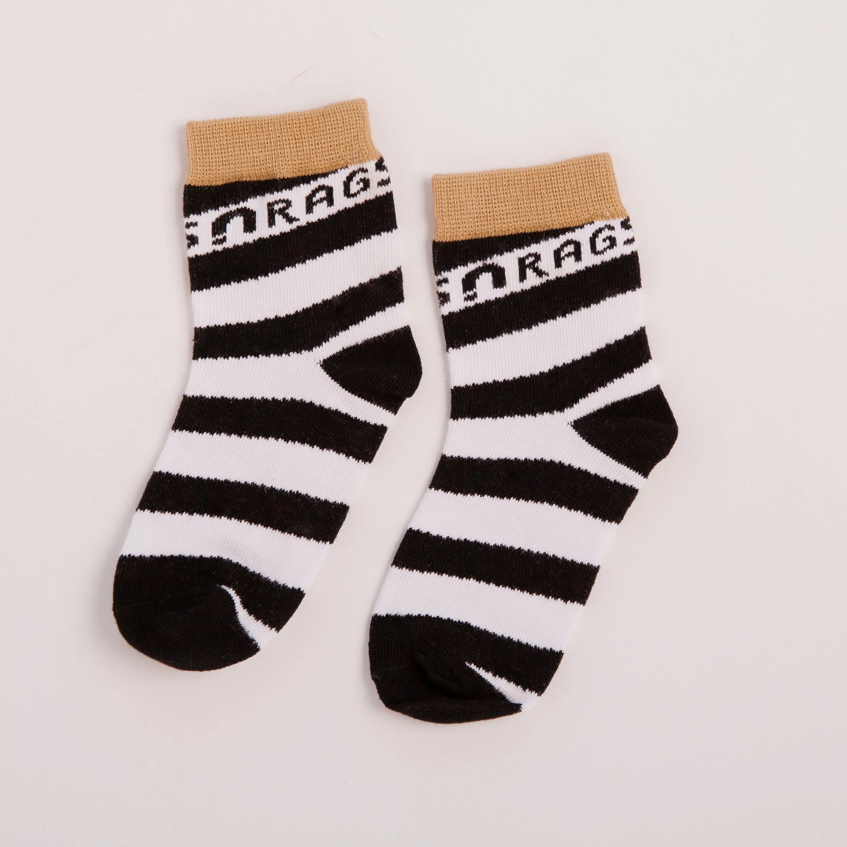 Kids Bold Stripe Crew Socks for Comfortable Outfit - Cute