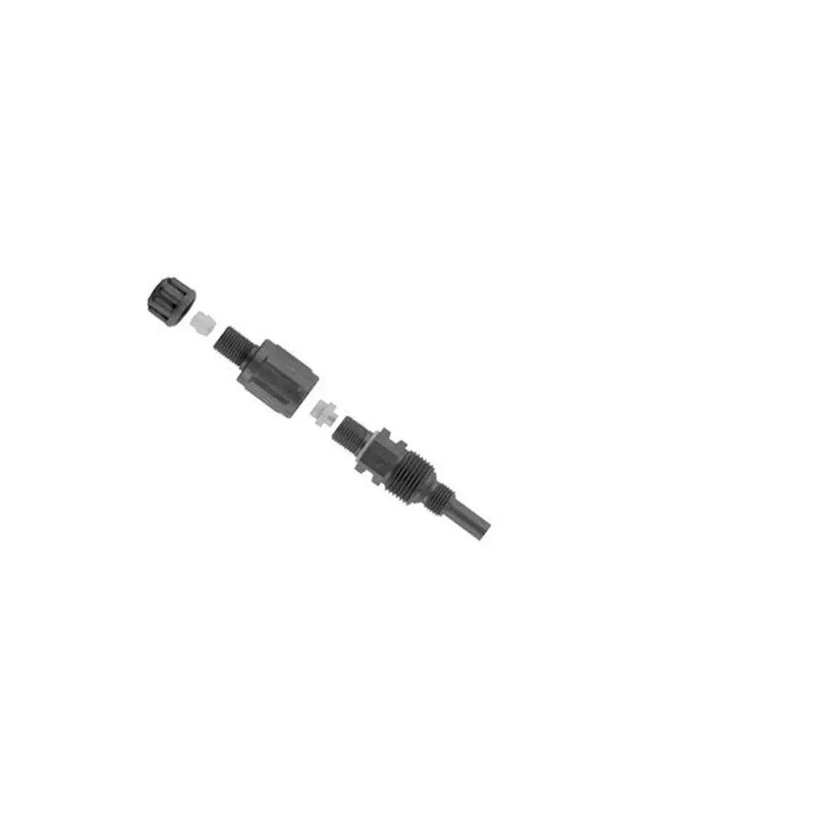 212 MAIN 0.25 in. Injection Check Valves with Santoprene Duckbills, 5 Pack Ferrules Set for Aquatic Fitness Equipment Chemical Feeders