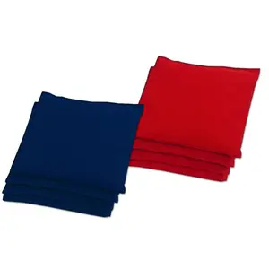 AMAZON PRIME Classic Red / Navy Bean Bag Toss Bags 9.5oz by Baggo (set of 8)