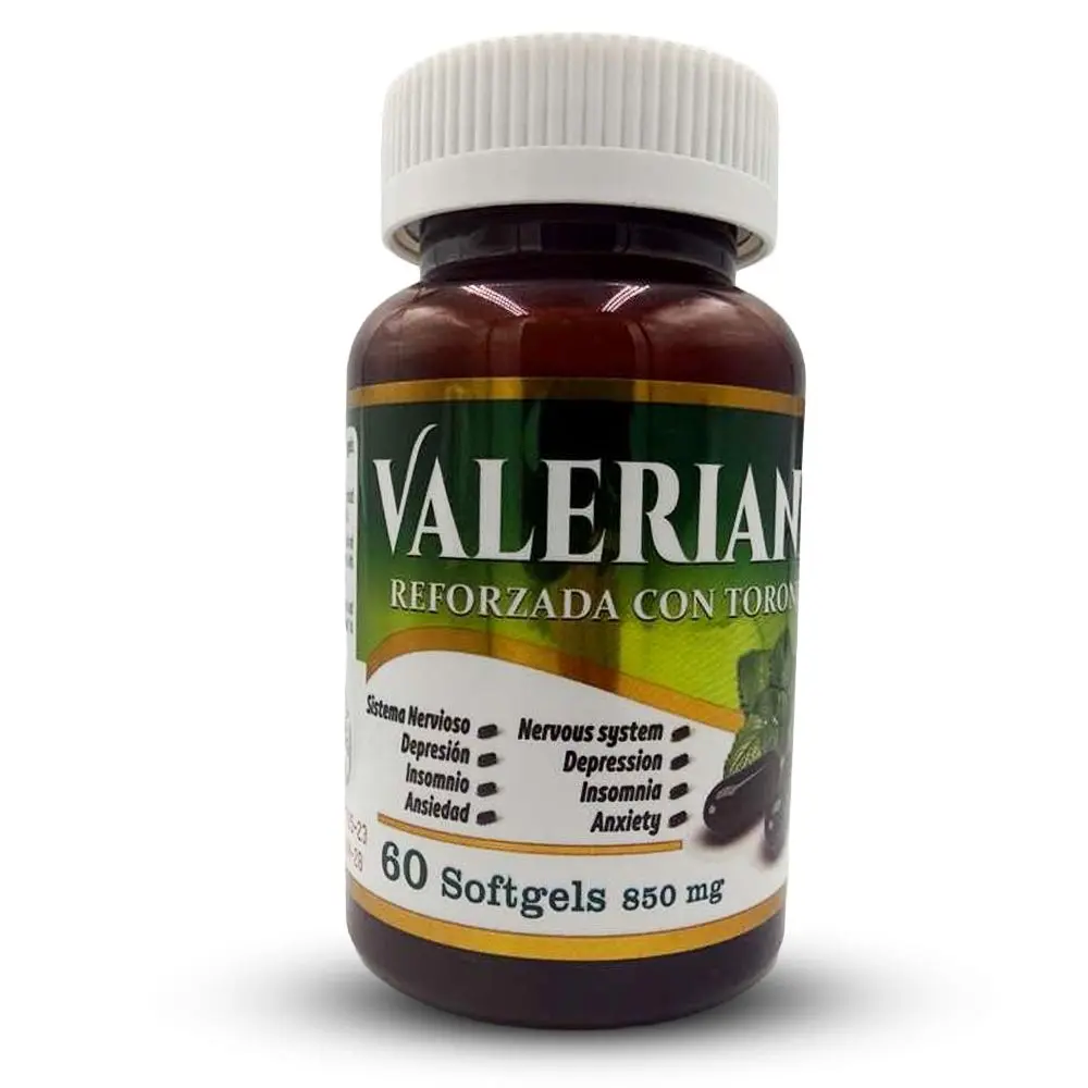 Valeriana with Toronjil SoftGels Supplement