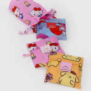 Hello Kitty and Friends x Baggu Standard Bags 3-pc Set (Fruits + Florals)