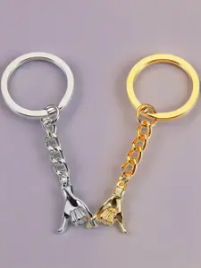 2pcs Pinky Promise Gift Matching Gifts for Him Her  Best Friend fmaily Matching Keychains for Gifts Keychain Set
