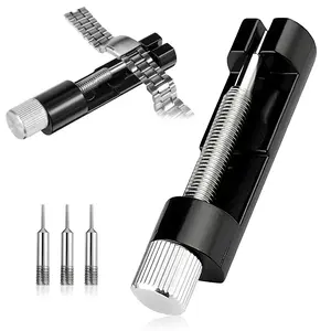 Watch Link Removal Kit, Tools to Adjust and Remove Bracelets, Pin Remover for Sizing Strap, Watch Band Adjustment Tool Kit with Extra Replacement