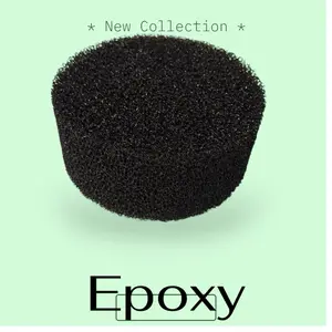 Epoxy Sponge - New Collection Black Sponge for Cleaning and Polishing - Ideal for Versatile Use