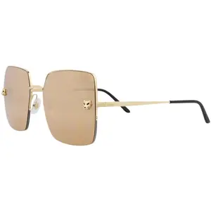 Cartier Special Edition S Sunglasses | Luxe Rimless Statement Style