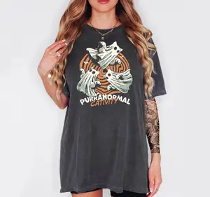 Purranormal Cativity- T-Shirt, Unisex T-Shirt, Funny Tee, Comfortable Shirt