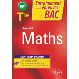 USED-Spécialité Mathématiques - Terminale: Épreuve finale (Entraînement au Bac) (French Edition) by Bruno Ciolfi (Paperback)