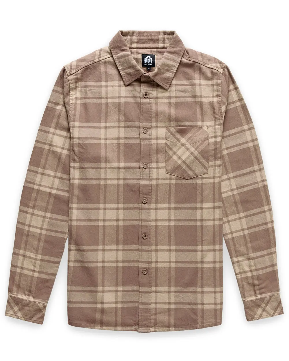 Fairbanks Flannel - Shirt - Cotton, Soft, Stylish, Pocket, Long Sleeves, Casual Wear