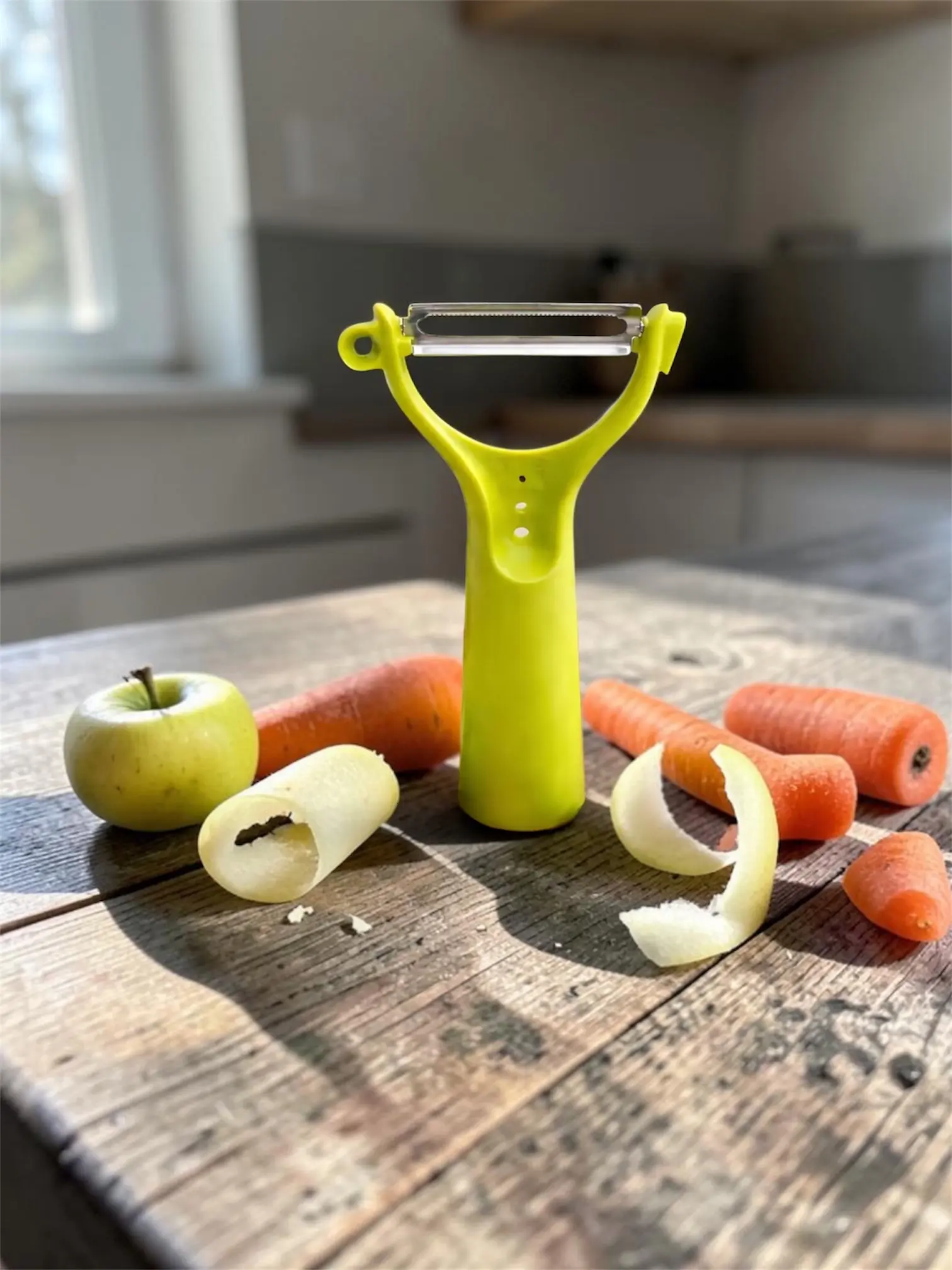 Green Fruit peeler / Verde Pelador de fruta
