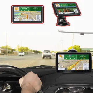 7 Inch Touch Screen GPS Navigator for Car Truck RV, Lifetime Free North America Maps Update, Vehicle Sat Nav with Voice Guidance, Speed Warning, Multi-Media Player, Portable Car Navigation System