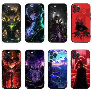 Lelouch vi Britannia Code Geass Anime Phone Case, Shockproof Hard Cover for iPhone 17, 16, 15, 14, 13, 12, 11, Pro, Pro Max, Plus | Compatible with Samsung Galaxy S23, S24, S25, S26, Plus, Ultra, Perfect Christmas Halloween Birthday Gift for Friends, Grea