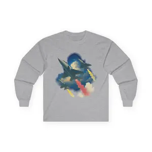 "The Alex"  Long Sleeve Tee | DROP THE JETS | TT Gift Inspired Aviation Pilot | Live Host Merch | UNISEX