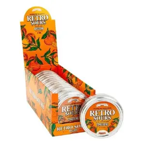 RETRO SOURS - Tangerine 8 Pack (FULL CASE)