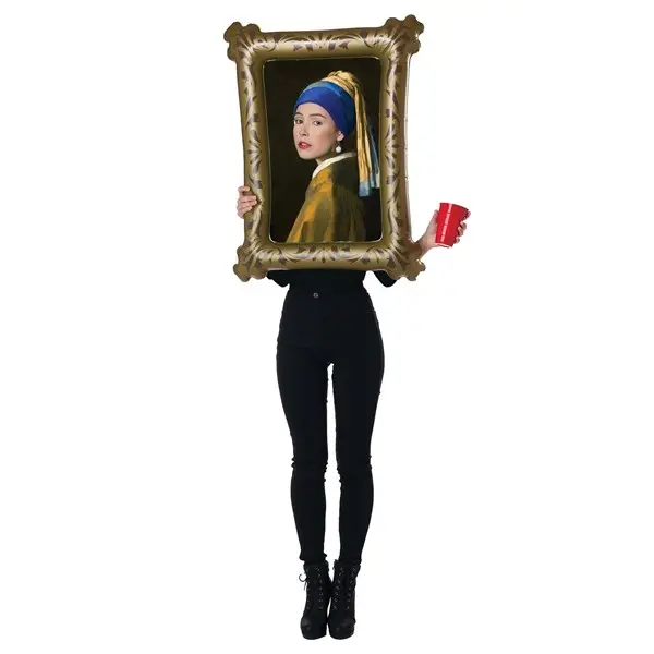 Girl with the Pearl Earring Inflatable Painting Costume