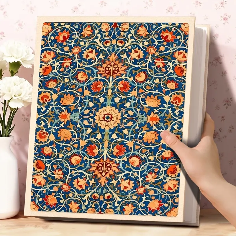 6 Inch Scrapbook Photo Album 4x6 Holds Up to 200 Photos, Large Capacity for Scrapbooking, Crafts, Graduation, Family, Valentine's Day, New Year Gifts