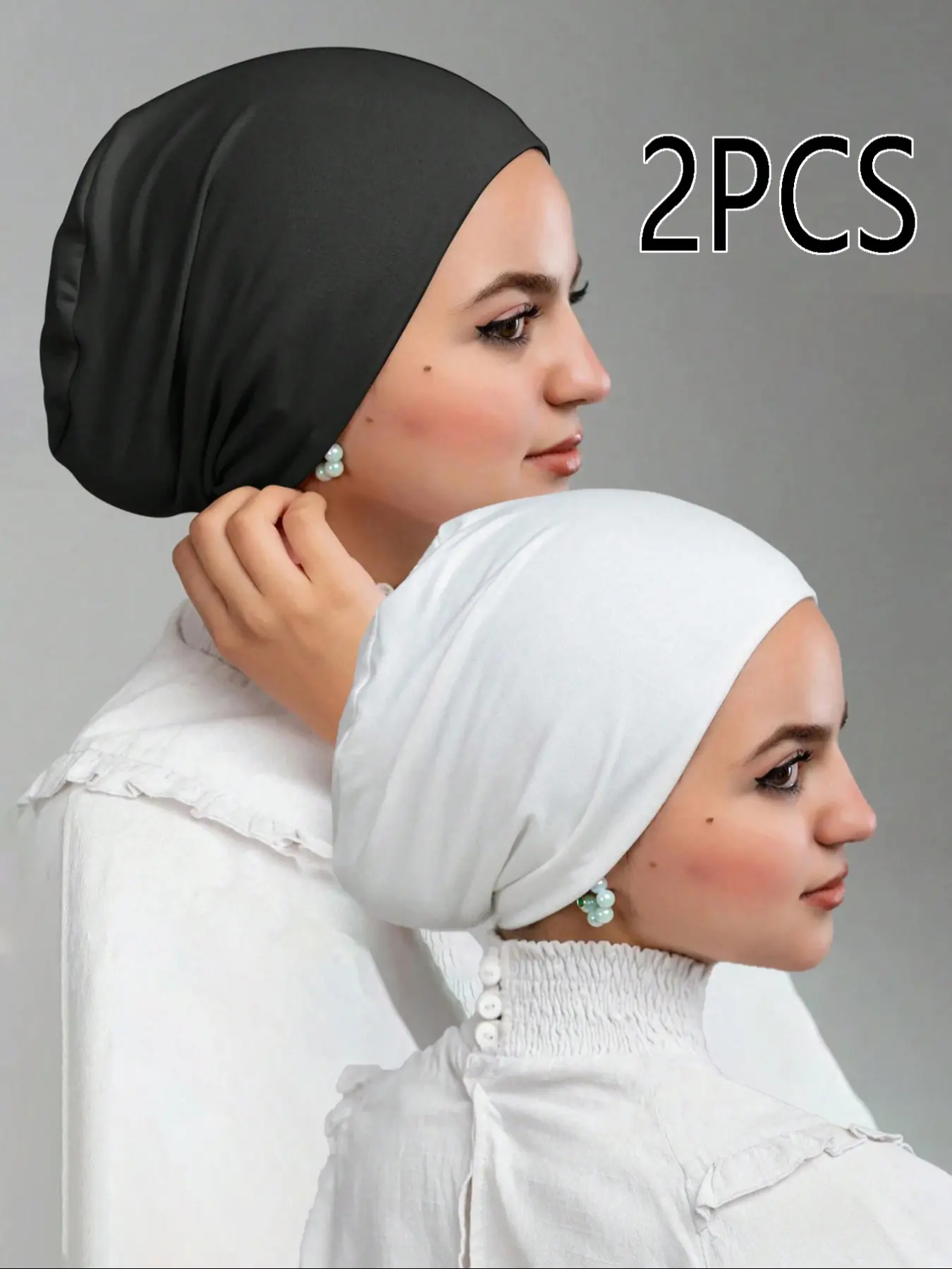 Women's Stretchable Jersey Hijab Cap, Hijab Undercap, Soft Fabric Inner Lining Headwear, Modesty, For Muslim, Suitable for Various Occasions, Comfortable Daily Wear, Hijab Turban