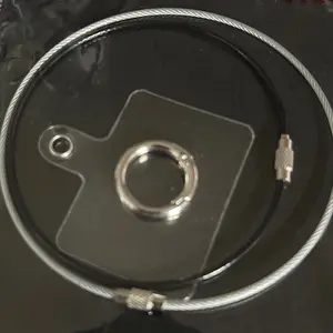 Wristlet Kit with Cables, Snap Clip Ring, and Tether Tab for Smartphones - Cellphone
