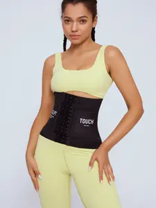 Sculpt Touch Hook Eye Hourglass Girdle - Adjustable Hook Eye Closure Lightweight Breathable Comfort Fit Firm Support for Everyday Wear Tummy Tuck Shapewear Waist Trainer Women Abdominal Binder Waistband Womenswear Comfy - Love