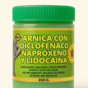 Arnica pomada Muscular 250g - Arnica Massage Balm - 250g | Soothing Full-Body Care Arnica Gel Edible Oil Bruises