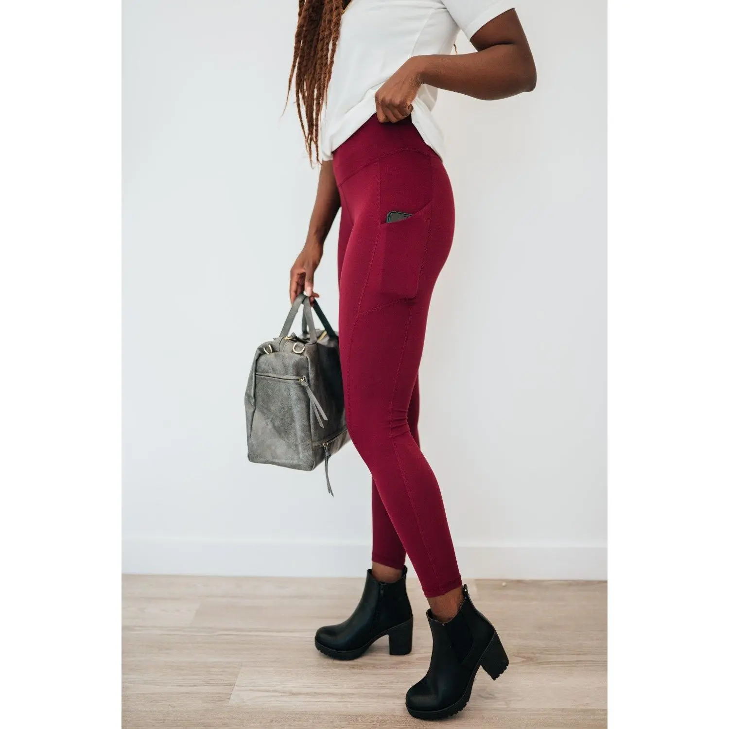 Women's Soft Fit Sammie Leggings - Bottom with Pockets, Final Sale
