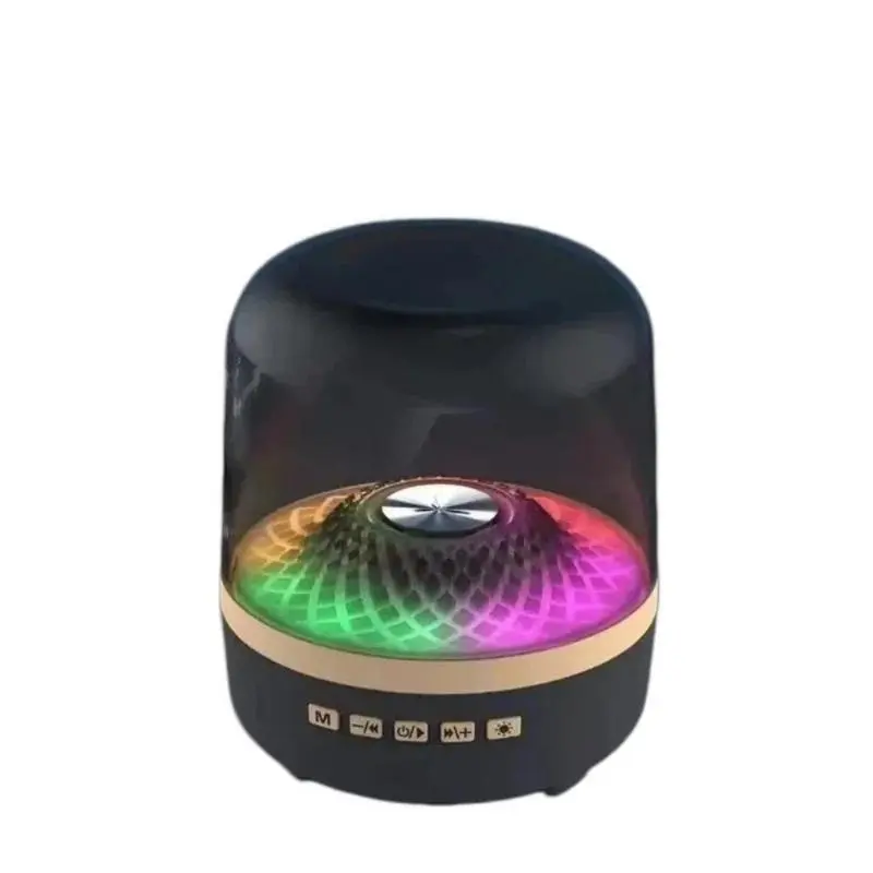 Bluetooth 5.3 HiFi Stereo Speaker Wireless Soundbar Subwoofer with Breathing Light Portable Home Theater Audio echo mini superbox s6 max alexa show sound system bass rgb bar io device
