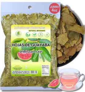 VIRAL Infusiones Naturales Hojas de Guayaba Dried Guava Leaf Natural Infusion 4 Oz 113g Smooth Earthy Flavor for Relaxation
