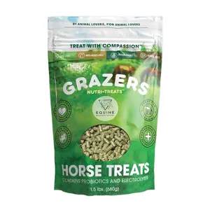 Grazers Nutri-Treats | Metabolic-Safe, Low-Sugar, Nutrient-Dense Horse Treats That Horses Love