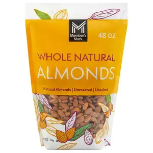 Member's Mark Whole Natural Almonds, 48 oz.