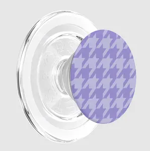 popsockets Lilac Houndstooth MagSafe PopGrip
