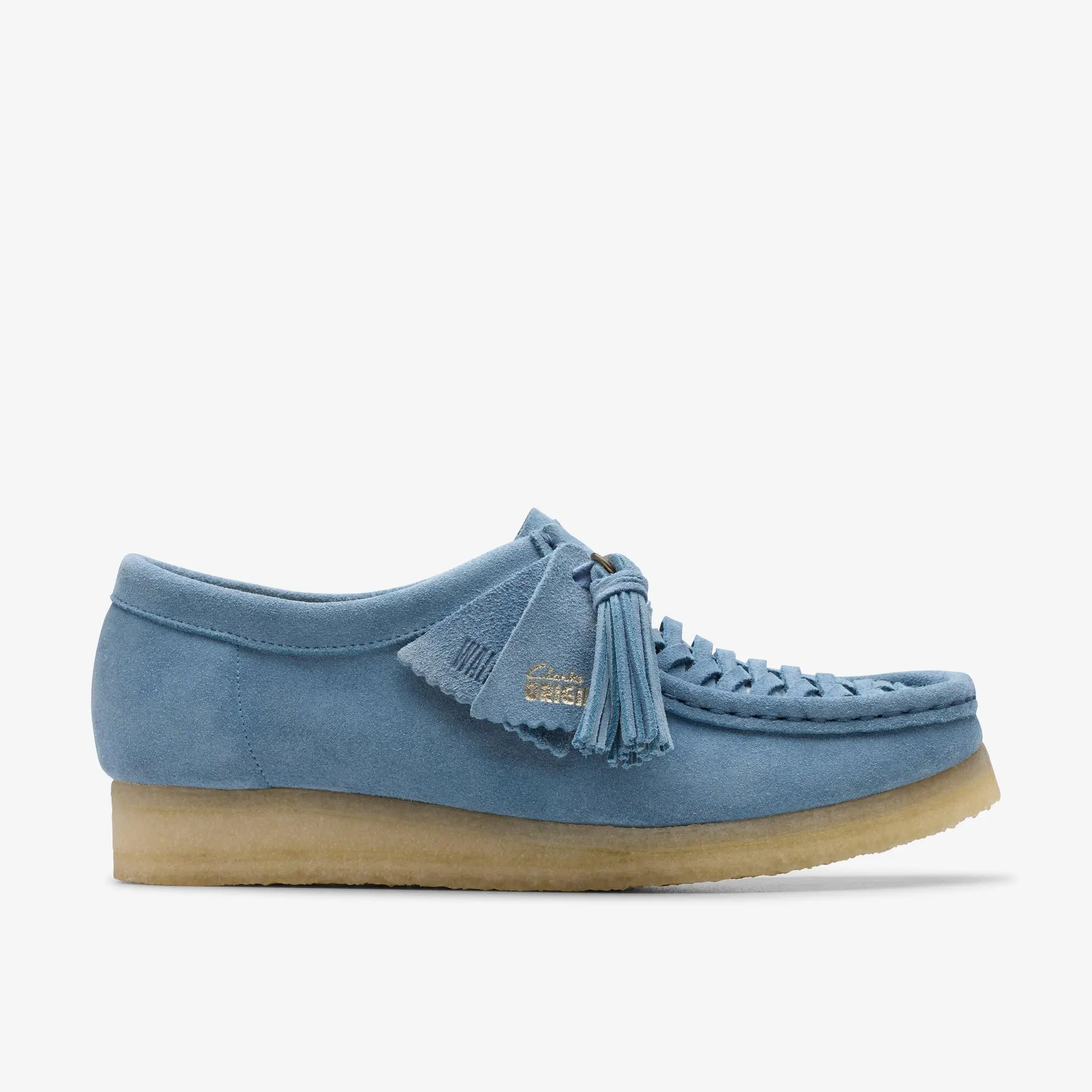 [26180614] WOMENS CLARKS WALLABEE WEAVE