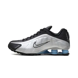 Shox R4 "Metallic Silver Black Psychic Blue" HQ1988 004