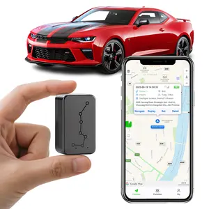 GPS Tracker for Vehicles, No Monthly Fee, NoSubscription with Real-Time Location, Long BatteryLife, 4G SIM Card and Data Included, Trip History,GeoFence, Driving Alerts, Magnectic