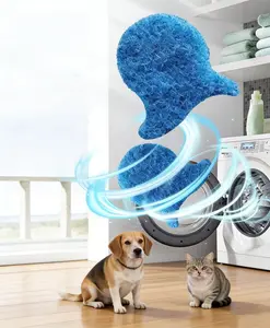 Pet Hair Remover for Laundry, Reusable Lint Catcher for Washing Machine & Dryer, Dog Cat Hair Catcher for Laundry, Reusable Laundry Hair Catcher for Washer Dryer, Pet Fur Lint Trap for Clothes, Furniture, Car Seats