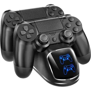 SQ-RDC002 PS4 Controller Charger Dock Station, 1.8Hrs PS4 Controller Charging Dock, Charging Station Replacement for PlayStation 4 Dualshock 4 Charger