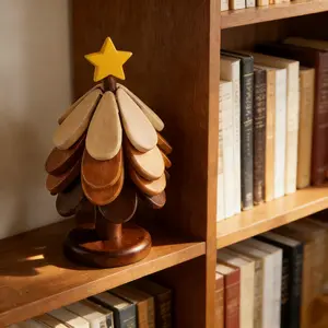 Wooden one tree coaster Solid wood home desktop decoration Dishes and dishes Insulation mat Water cup Drink placemat festival display