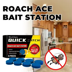 Cockroach Sniper - a safe home solutionforcockroaches PetFriendly,insecticide ,Gel-Based | Effective | No Mess, Won'tDamageFloors-multicolor#SummerVibes