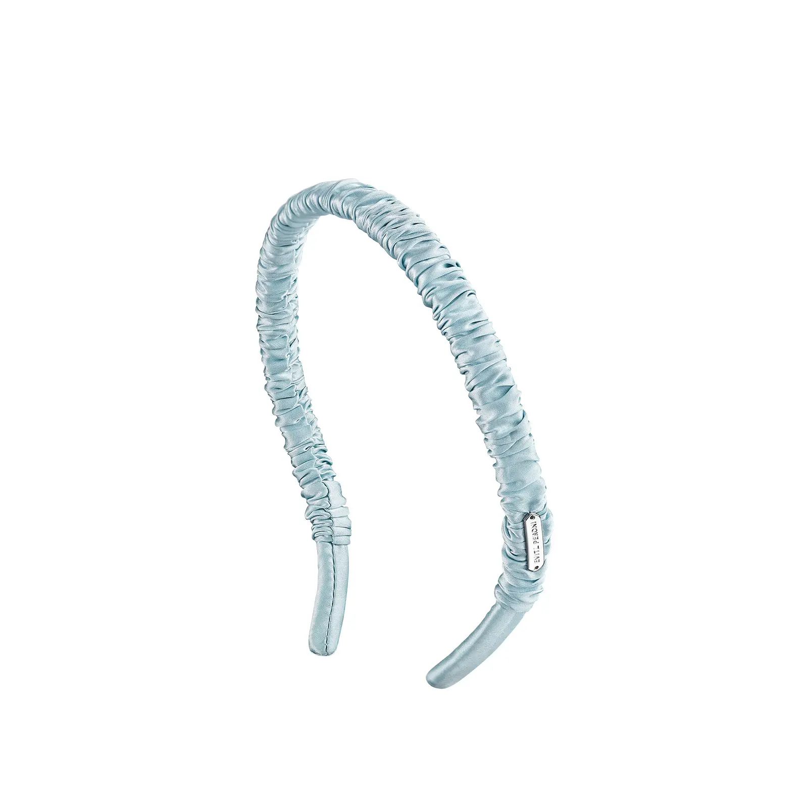 EVITA PERONI Silk Sunglasses Headband for Women, Soft Ruched Silk Headband with Glasses-Friendly Comfort Curve Design,Elegant Hair Accessory