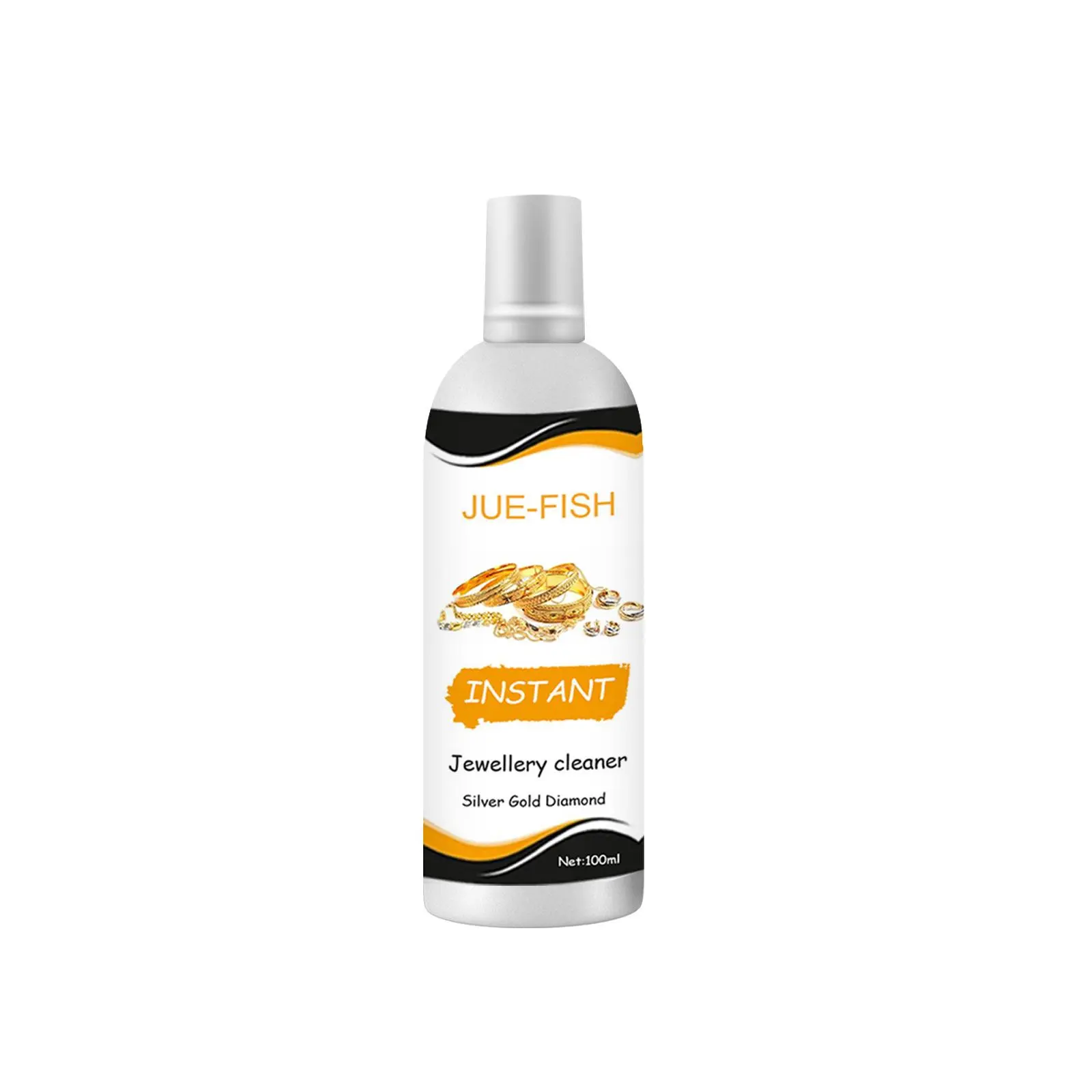 100ml Jewelry Cleaning Liquid, Jewellery Cleaner, Jewelry Cleaning & Care Product, Household Cleaning Supplies, Cleaning Products, Cleaning Agent for Jewelry, Glass, Silver, Gold